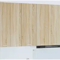 vidaXL Hangkast Sonoma Eik 40 x 31 x 100 cm Bewerkt hout