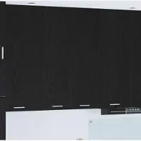 vidaXL Hangkast Zwart Eiken 60 x 31 x 100 cm Bewerkt hout