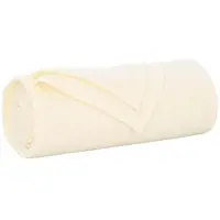 vidaXL Dekentjes 24 st Crèmekleurig 170 x 130 cm 7.81 kg Fleece