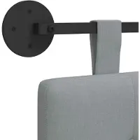 vidaXL Hangend hoofdbord Stof
