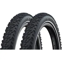Schwalbe Smart Sam Cargo – met kabelbevestiging – Addix E – Super Defense – 26 x 2,35 – Zwart + reflecterend