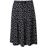 Ulla Popken Rok zwart / wit