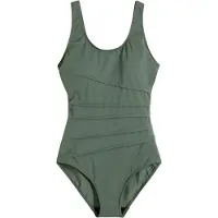 Bonprix Shaping-badpak olijfgroen