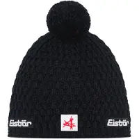 Eisbar - Trail Pompon Mütze Ski Austria - Muts One Size, zwart