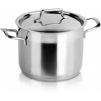 Orion Anett Serie - Stalen Kookpan - 16 cm - 2,3 l - Met Deksel