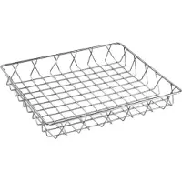 Olympia RVS mand 5(h) x 30(b) x 35(d)cm