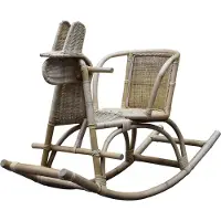 AVH-Collectie Mustang rotan hobbelpaard