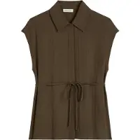 Marc O'Polo Blouse donkerbruin