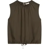 Marc O'Polo Blouse donkerbruin