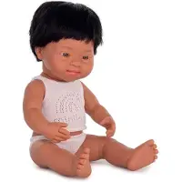 Miniland Latin Down Syndrome Baby Doll 38 Cm Beige Kinderen