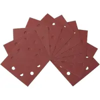 DeWalt schuurpapier 115x115mm 120 Grit (10 Stuks)