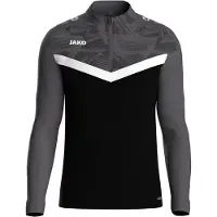 Jako Iconic Trainingstrui 1/4-Zip Zwart