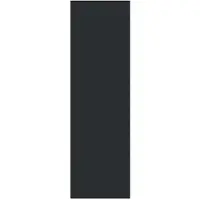 vidaXL Deurmat Anders Zwart 120 x 400 cm Polyamide en PVC