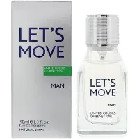 Benetton Let's Move Man Eau De Toilette 40ml