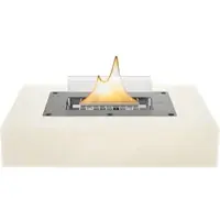 Tenderflame Daisy Tafelhaard - Natural Concrete - Tenderfuel - Bio-Ethanol Alternatief - Rookvrij, veilig, schoon en geurarm