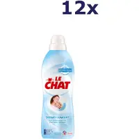 Le Chat Wasverzachter - Dermo Comfort - 12 flessen - 40 Wasbeurten 880ML
