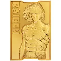 Ginza.se Metal Gear Solid 2: Beukende staven, Raiden, 24-karaats verguld, Limited Edition