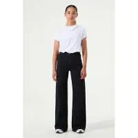 Garcia Annemay meisjes Jeans, 146, Zwart, Wide fit