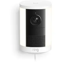Ring Spotlight Camera 2e Generatie Stekker Wit