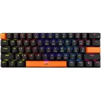 Baracuda DOLPHIN RGB 60% | Bedraad Gaming Toetsenbord | Red Switches | Anti-Ghosting | QWERTY | Zwart