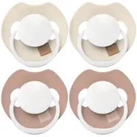 Difrax 2x Fopspeen Prime Glow Dynamic 18+ mnd Ivory Blush 2 stuks
