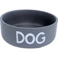 Boon Voerbak Hond Dog Grijs D 19,3 H 7,5 Cm