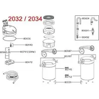 Eheim 2032/2231/2232 Filtermediacanister