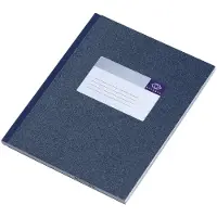 Djois Atlanta Registerboek Blauw Gelinieerd Speciaal 16 x 21 cm 80 g/m²