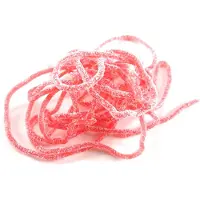 Lollywood Zure Aardbeinestels - Zure Colanestels - snoepveters Snoep - 1kg - Rood - Zuur