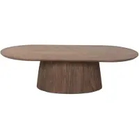 Giga Meubel Salontafel Salvador Walnoot Ovaal 120cm