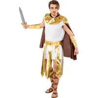 TecTake dressforfun - Herenkostuum machtige gladiator - XL - Verkleedkleding carnaval - Halloween - Verkleden - Feestkleding - Carnavalskleding - Feest - Partykleding