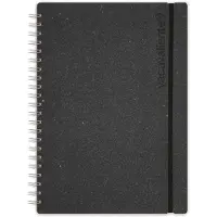 Vacavaliente - Studio Notitieboek A4 - Gerecycled Leer - Grijs