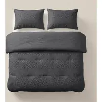 Sleeptime Lazy dekbed zonder overtrek Salva - Incl. kussensloop - Grijs - 200x200
