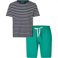 Phil&Co. Pyjama kort donkerblauw