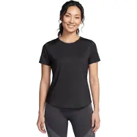 SKECHERS Shirt 'Stride Performance Tee' zwart