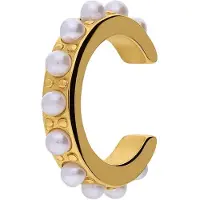 Lucardi Piercings goud / parelwit