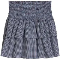 Marc o'polo DENIM Rok lichtblauw / kastanjebruin