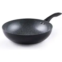 Progress Marble Ceramic Wok - 28 cm - PFAS-vrije antiaanbaklaag