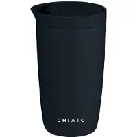 Chiato Home dailySIP Space Black Thermosbeker, 350 ml - Zwart