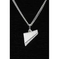 MOOYE ® - Collectie Zilveren Panfluit ketting hanger
