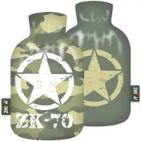 Arditex warmtekruik jongens Army 2 liter polyester groen