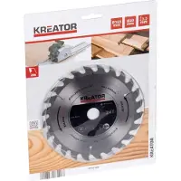 Kreator KRT021600 Cirkelzaagblad voor hout - Ø165 mm - 24 T