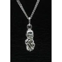 MOOYE ® - Collectie Zilveren Baby ketting hanger
