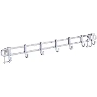 Wenko keukenorganizer 60 x 6,5 cm staal chroom