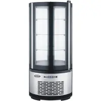 CombiSteel Koelvitrine Combisteel, 3 roosters, roterend, 100L, 48(b)x103(h)x48(d), 230V/180W