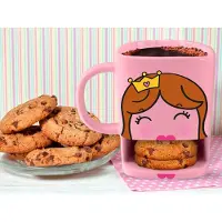 I-Total I Total koekjesmok Princess 250 ml 8 x 10 cm keramiek roze