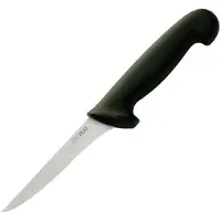 Hygiplas uitbeenmes 12,5cm zwart