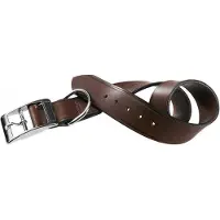 Ferplast Bull Leather Vip C 15 Mm 35 Cm Dog Collar Bruin