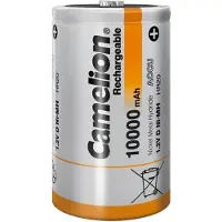 Camelion NH-9V200BP1 - 9V NiMH batterij 200mAh - 8.4 volt - Zilver