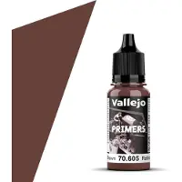 Vallejo Hobbyverf Acrylverf - 70605 German Red Brown - Primer - Acryl Verf flesje - 17 ml